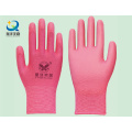 13 Gauge Polyester Liner with PU Coated Safety Gloves